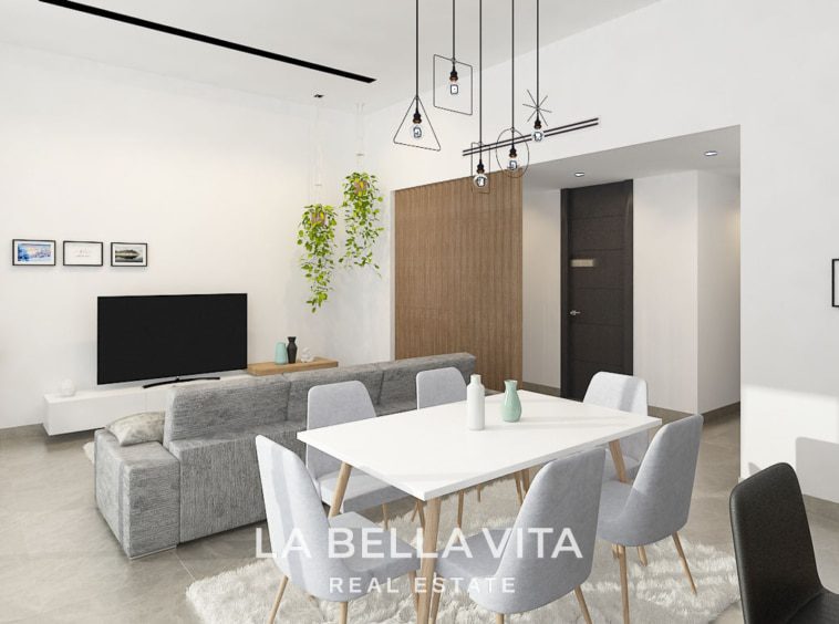 New Build Modern Luxury Properties for sale in La Torreta, Torrevieja, Costa Blanca, Spain. Independent villa with private pool and solarium.
