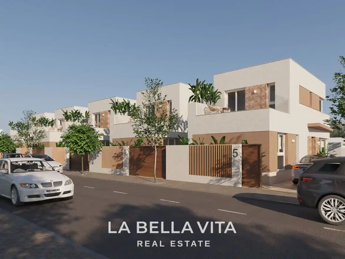 New Build Properties with private pool for sale in Las Heredades, Costa Blanca South, Spain