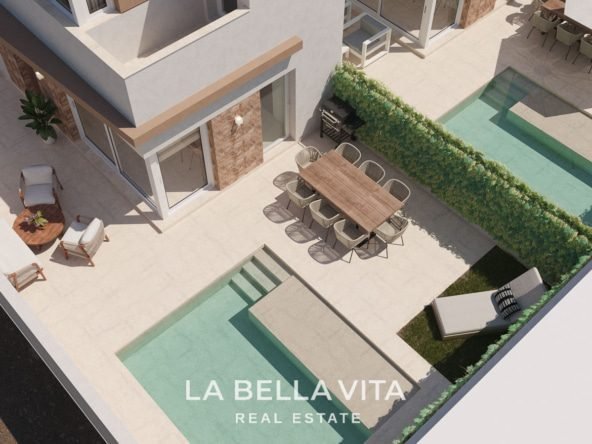 New Build Properties with private pool for sale in Las Heredades, Costa Blanca South, Spain