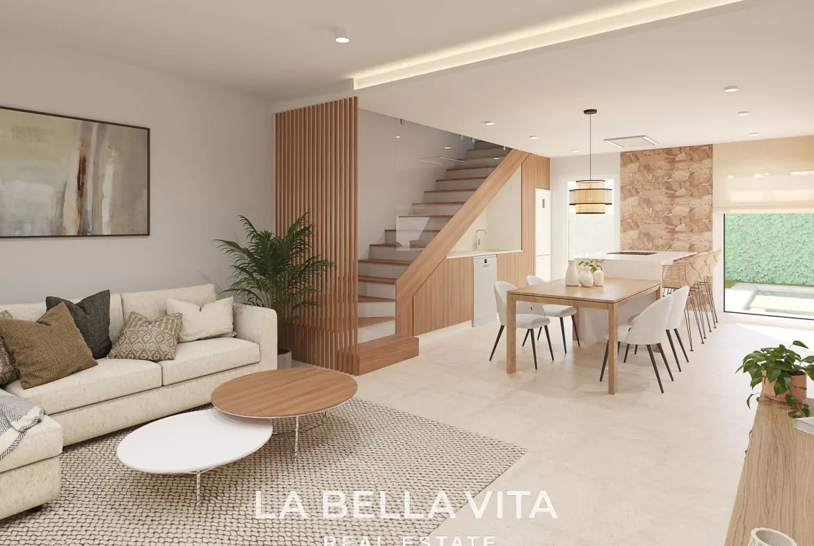 New Build Properties with private pool for sale in Las Heredades, Costa Blanca South, Spain