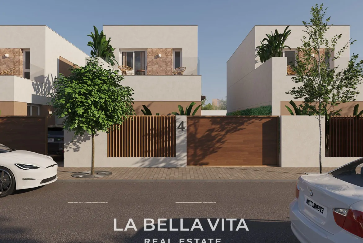 New Build Properties with private pool for sale in Las Heredades, Costa Blanca South, Spain