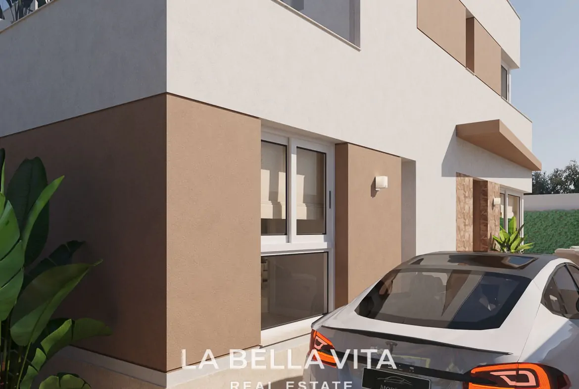 New Build Properties with private pool for sale in Las Heredades, Costa Blanca South, Spain