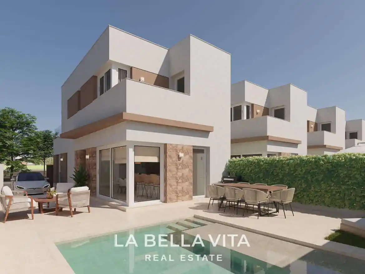 New Build Properties with private pool for sale in Las Heredades, Costa Blanca South, Spain