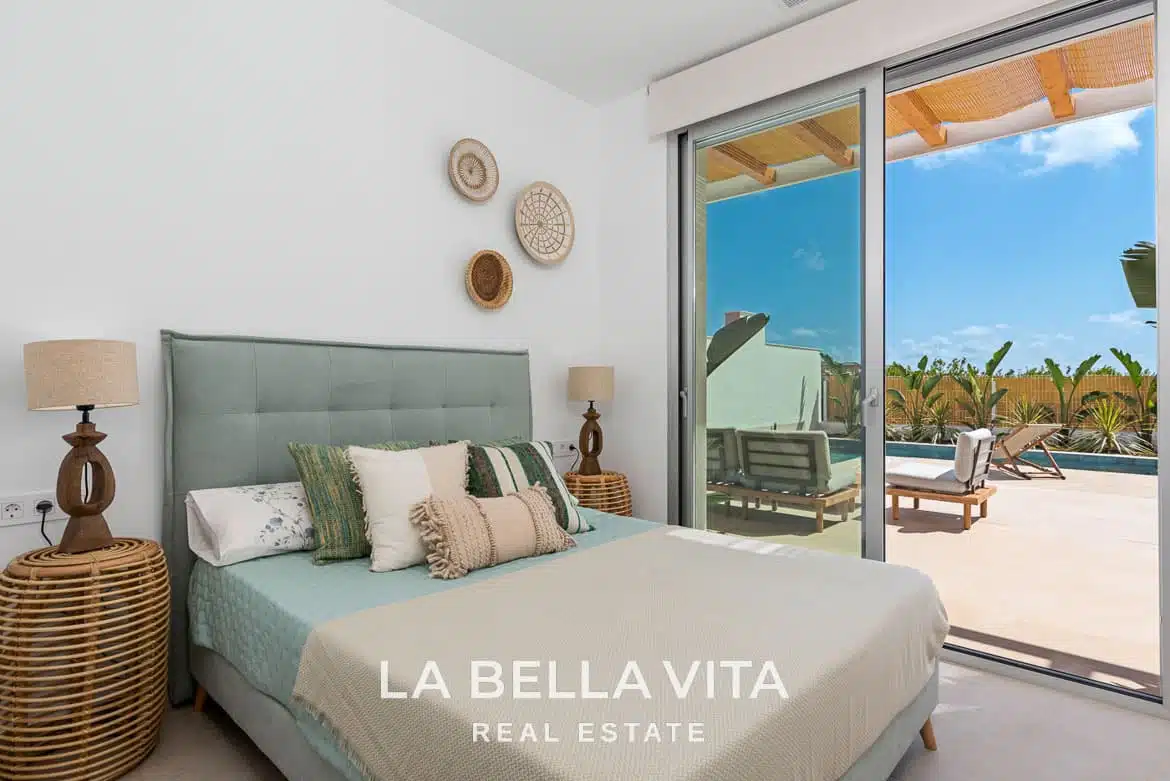 New Build ibiza-style Properties with private pool for sale in Benijofar, Costa Blanca South