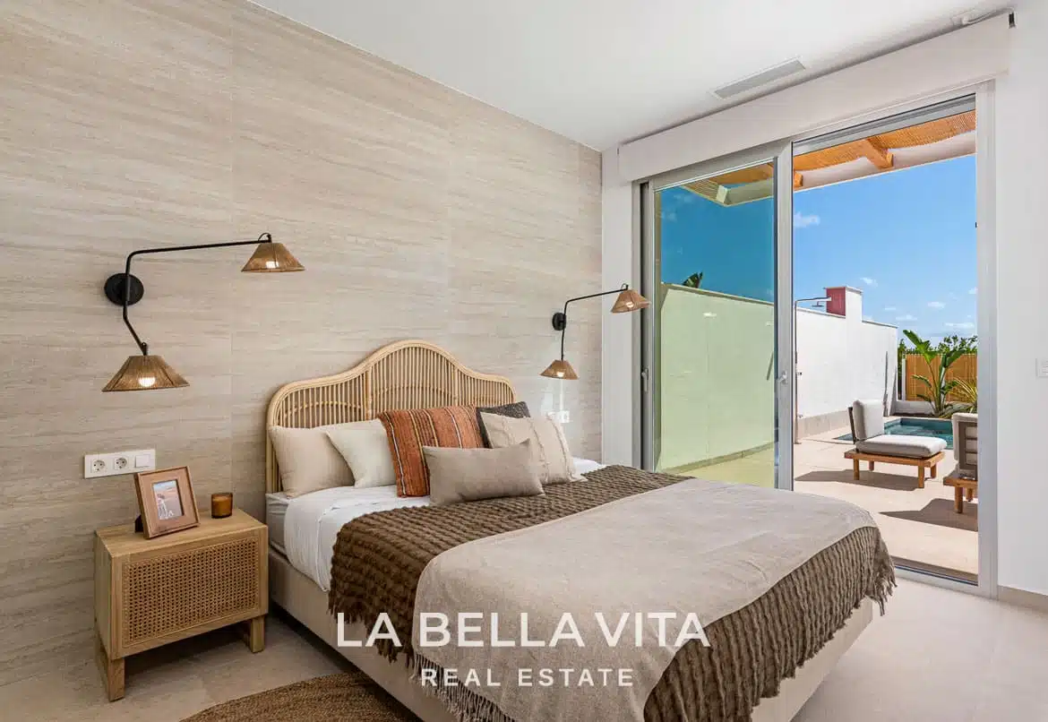 New Build ibiza-style Properties with private pool for sale in Benijofar, Costa Blanca South