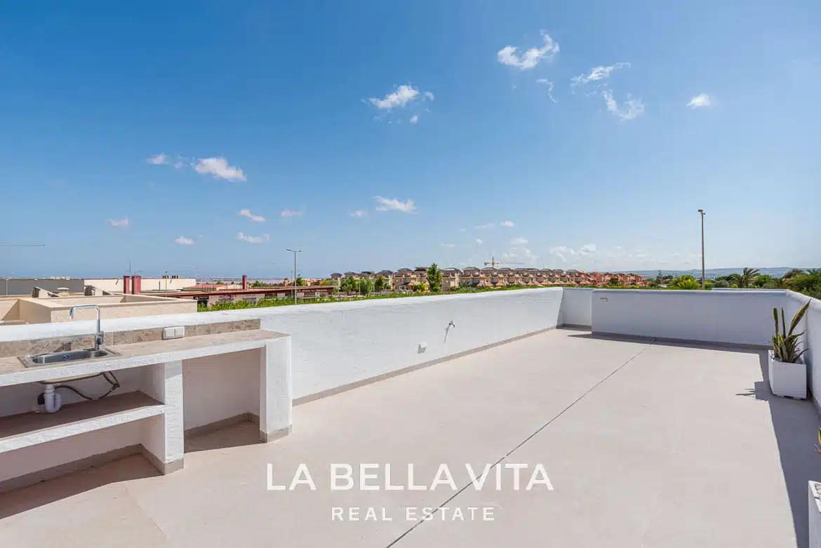 New Build ibiza-style Properties with private pool for sale in Benijofar, Costa Blanca South