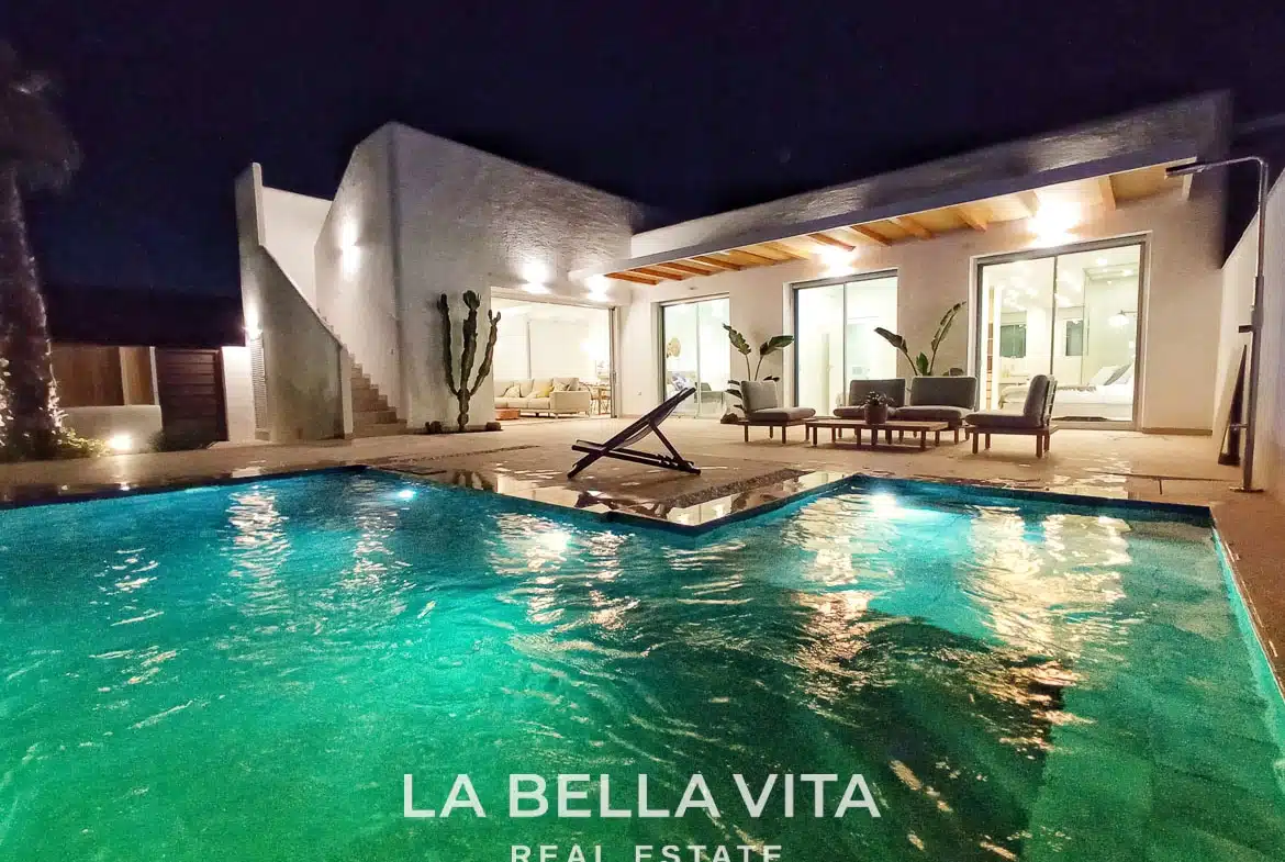 New Build ibiza-style Properties with private pool for sale in Benijofar, Costa Blanca South