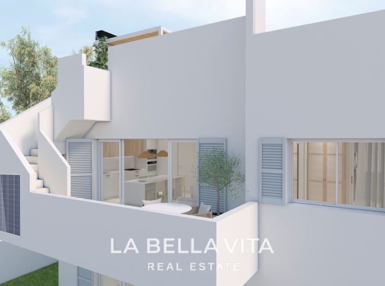 New Build top floor Beach Apartments with solarium for sale in Torre de la Horadada