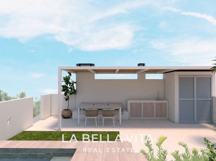 New Build top floor Beach Apartments with solarium for sale in Torre de la Horadada