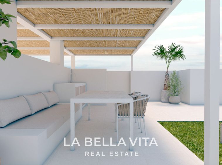 New Build top floor Beach Apartments with solarium for sale in Torre de la Horadada