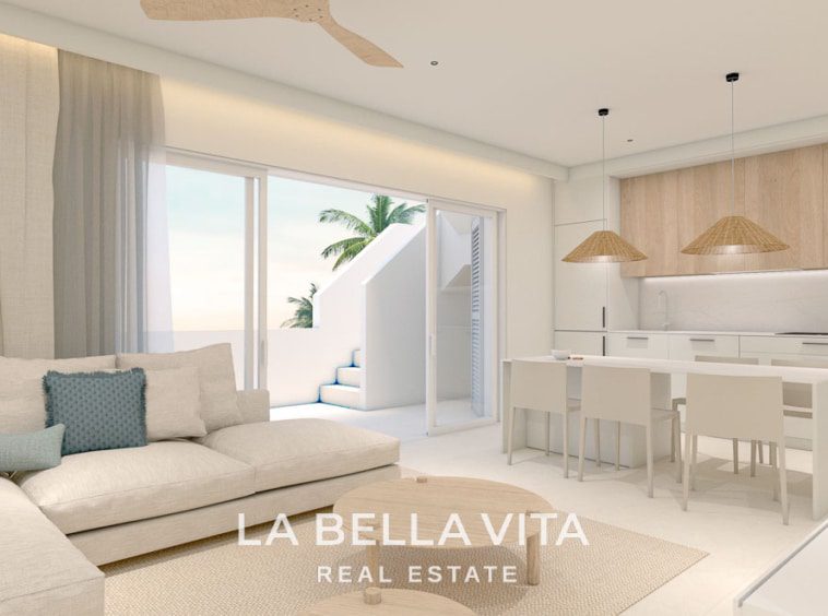 New Build top floor Beach Apartments with solarium for sale in Torre de la Horadada