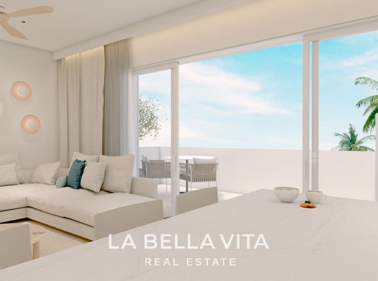 New Build top floor Beach Apartments with solarium for sale in Torre de la Horadada
