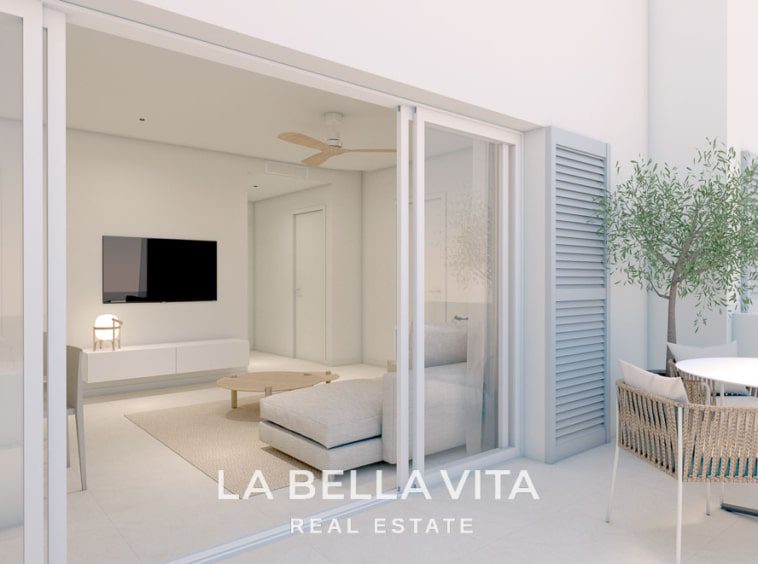 New Build top floor Beach Apartments with solarium for sale in Torre de la Horadada