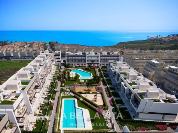 New build apartments with sea view for sale in Gran Alacant, Alicante, Spain