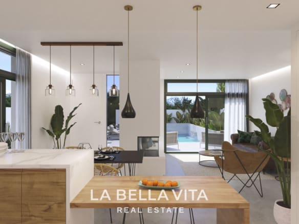 Beautiful New Build Key Ready Properties with private pool for sale in Daya Nueva, Costa Blanca South