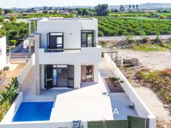 Beautiful New Build Key Ready Properties with private pool for sale in Daya Nueva, Costa Blanca South