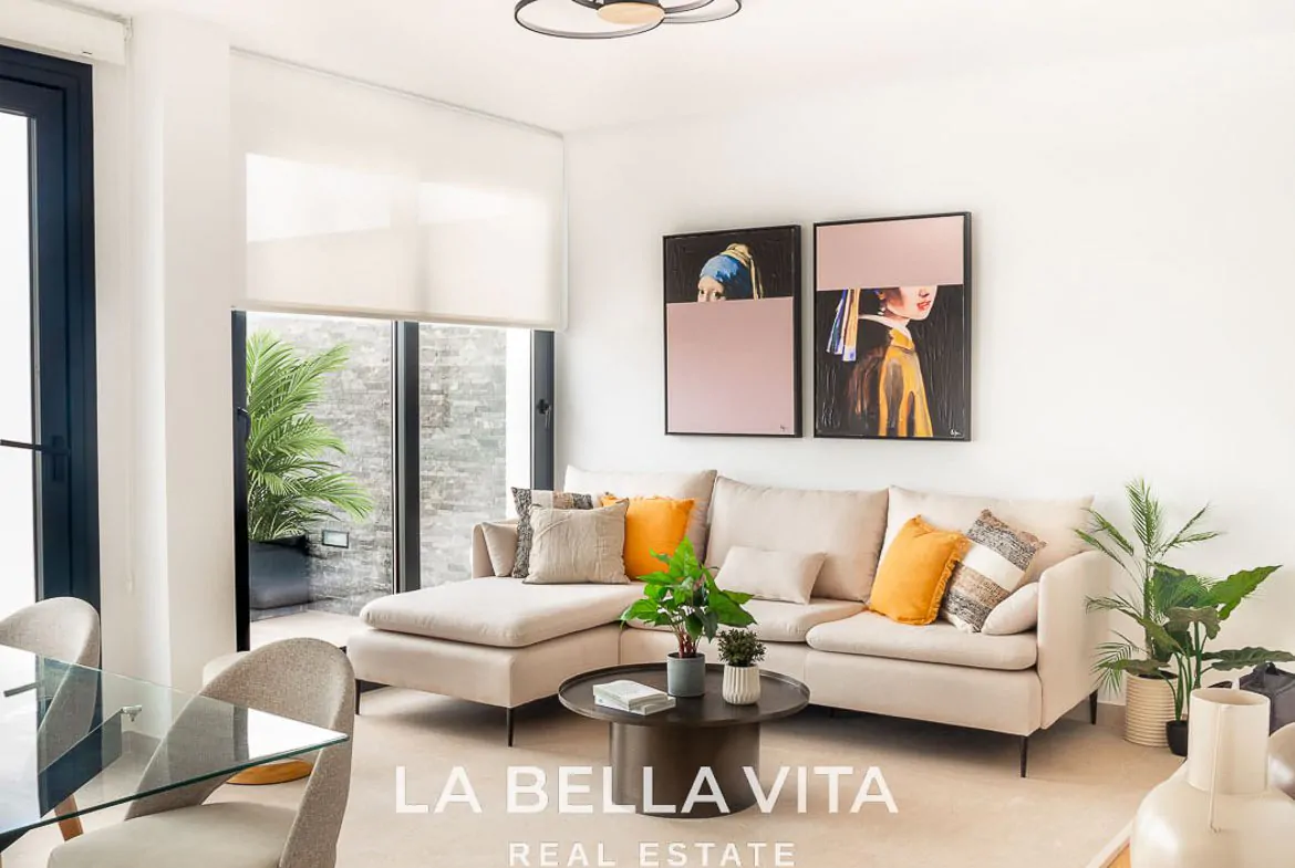 Duplex Penthouse New Build Apartments with sea views for sale in Guardamar Del Segura, Costa Blanca South, Alicante, Spain