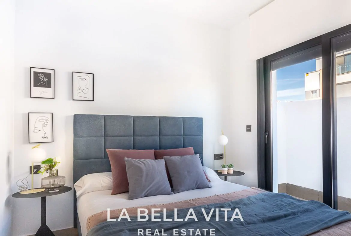 Duplex Penthouse New Build Apartments with sea views for sale in Guardamar Del Segura, Costa Blanca South, Alicante, Spain