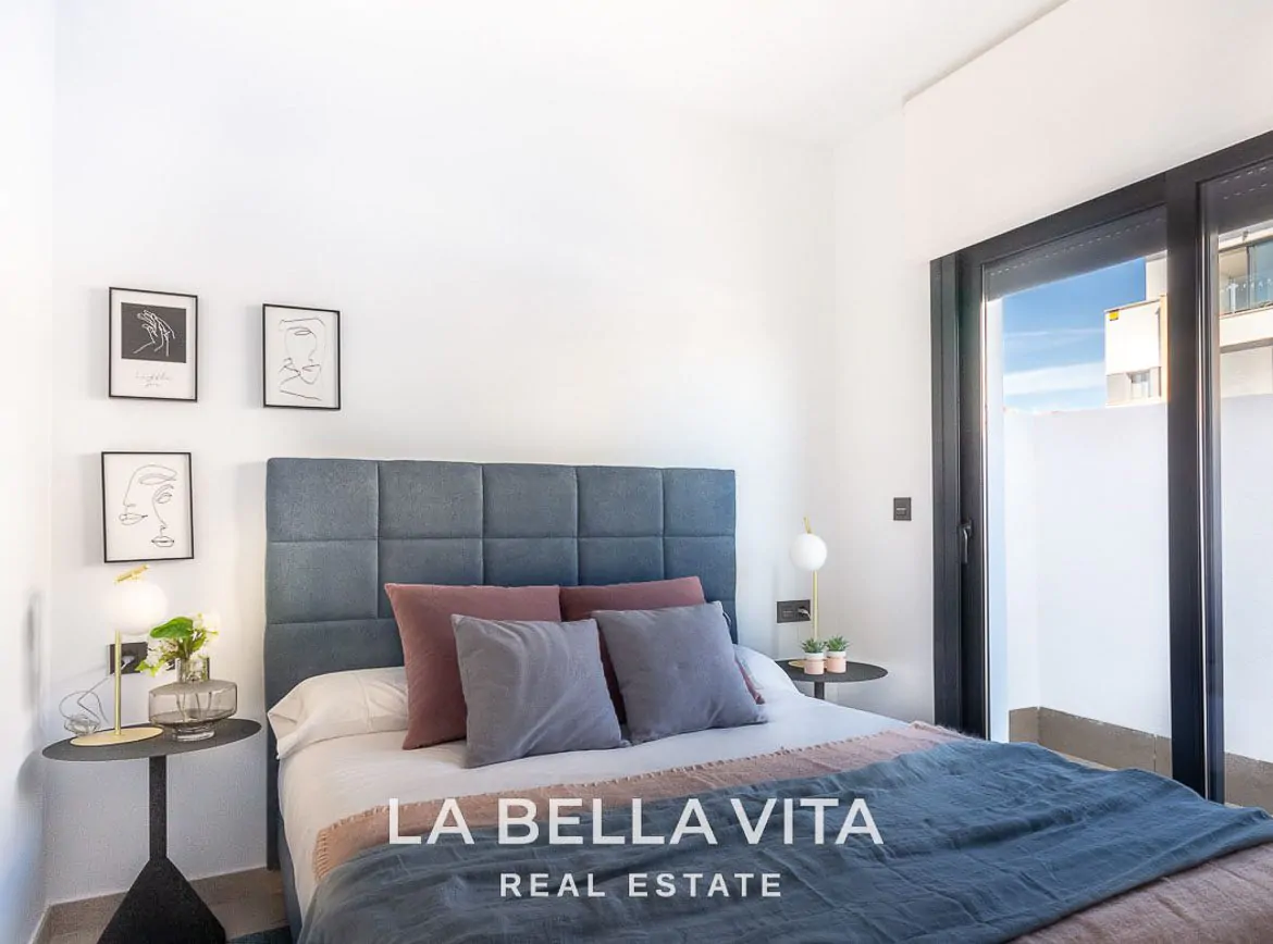 Duplex Penthouse New Build Apartments with sea views for sale in Guardamar Del Segura, Costa Blanca South, Alicante, Spain