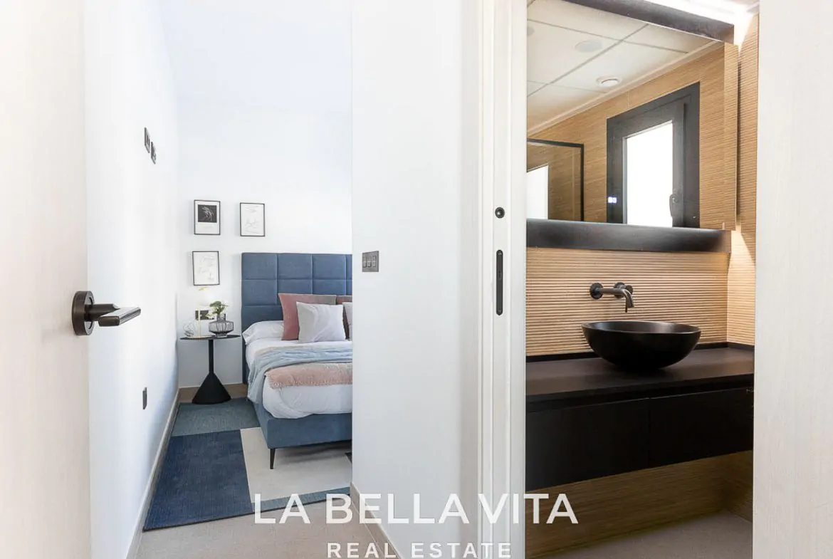 Duplex Penthouse New Build Apartments with sea views for sale in Guardamar Del Segura, Costa Blanca South, Alicante, Spain