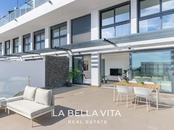 Duplex Penthouse New Build Apartments with sea views for sale in Guardamar Del Segura, Costa Blanca South, Alicante, Spain