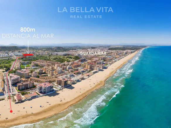 Duplex Penthouse New Build Apartments with sea views for sale in Guardamar Del Segura, Costa Blanca South, Alicante, Spain