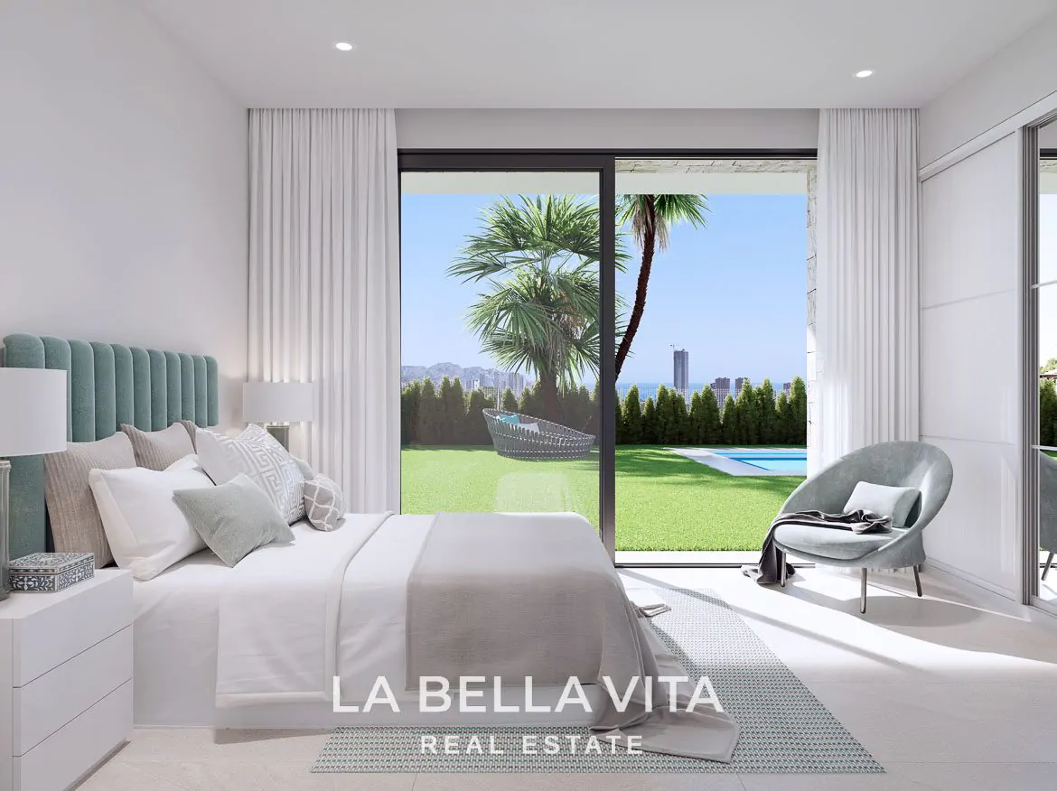Luxury New Build Villas with private pool and sea views for Sale in Finestrat, Benidorm, Alicante, Spain