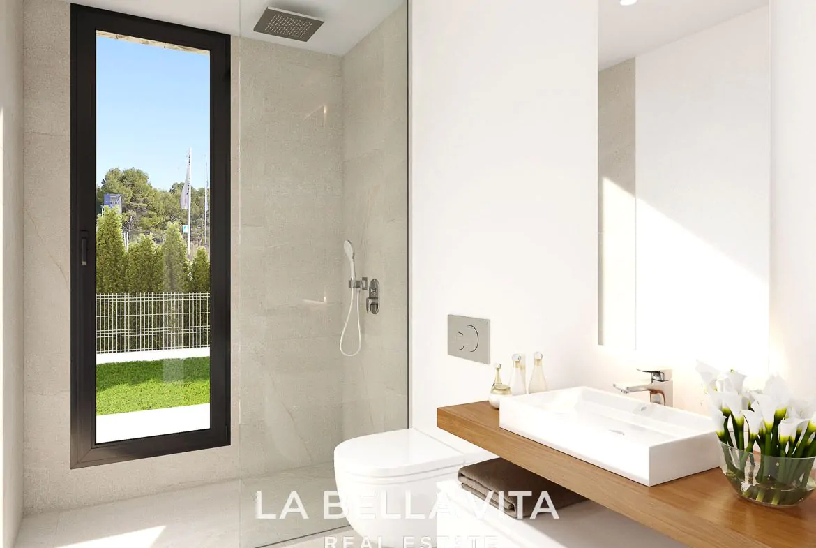 Luxury New Build Villas with private pool and sea views for Sale in Finestrat, Benidorm, Alicante, Spain