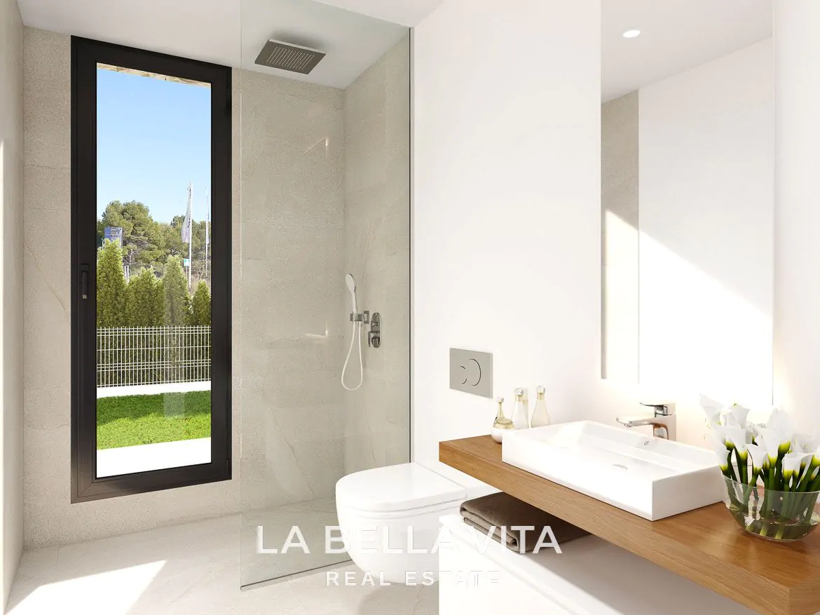 Luxury New Build Villas with private pool and sea views for Sale in Finestrat, Benidorm, Alicante, Spain