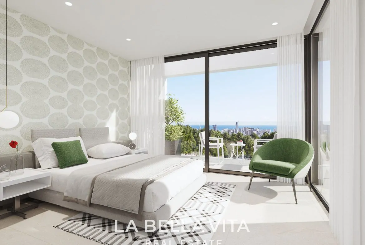 Luxury New Build Villas with private pool and sea views for Sale in Finestrat, Benidorm, Alicante, Spain