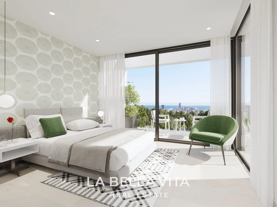 Luxury New Build Villas with private pool and sea views for Sale in Finestrat, Benidorm, Alicante, Spain