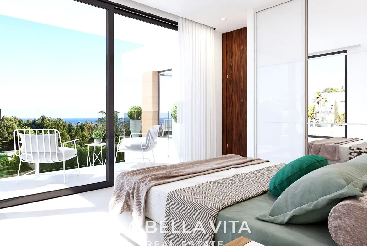 Luxury New Build Villas with private pool and sea views for Sale in Finestrat, Benidorm, Alicante, Spain