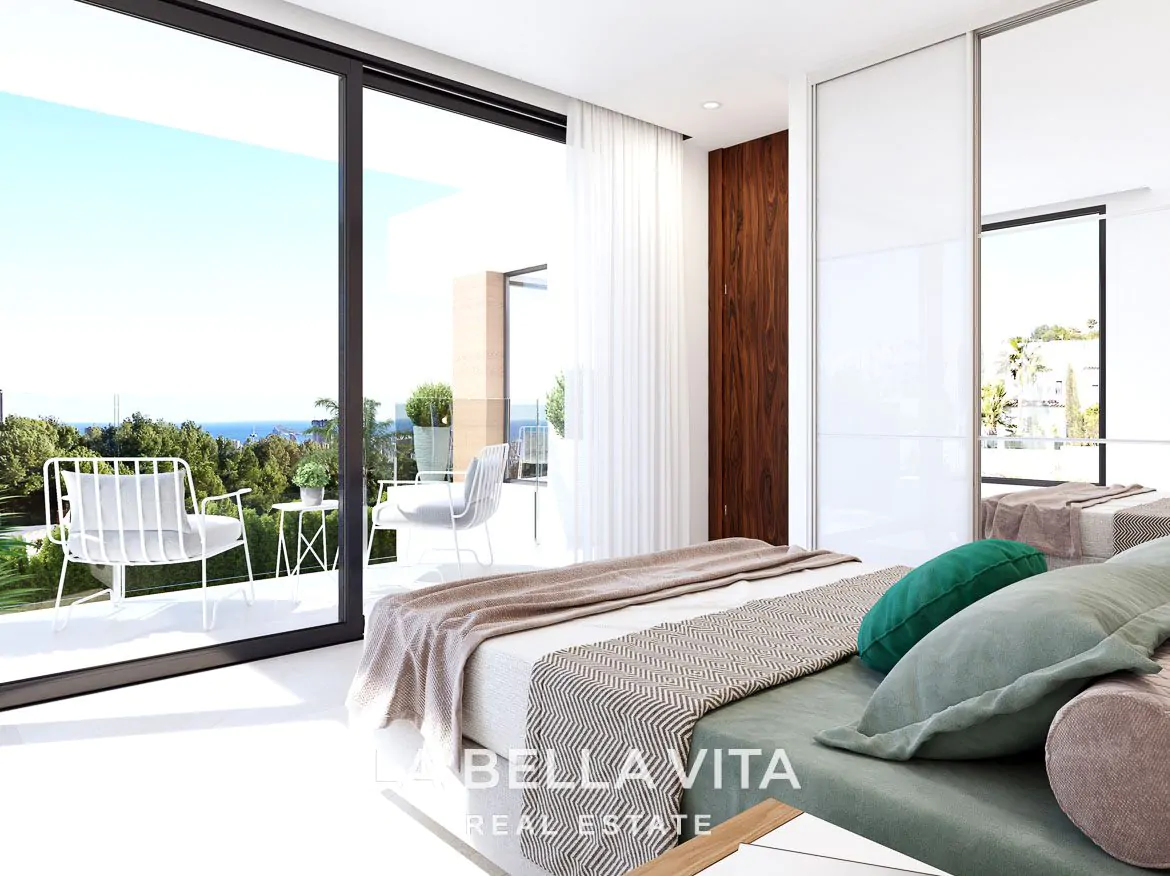 Luxury New Build Villas with private pool and sea views for Sale in Finestrat, Benidorm, Alicante, Spain