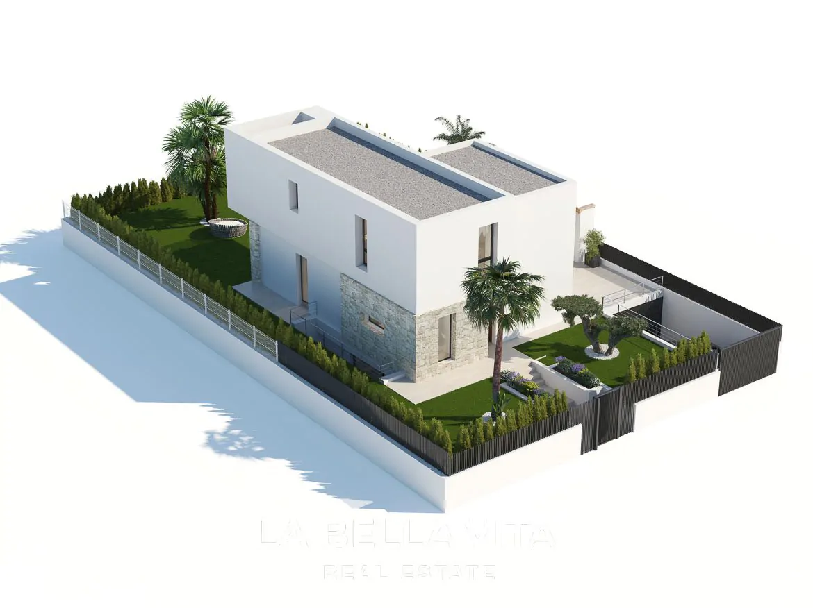 Luxury New Build Villas with private pool and sea views for Sale in Finestrat, Benidorm, Alicante, Spain