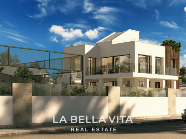 Luxury Villa with private paddle court and pool for sale in Torrevieja, Alicante