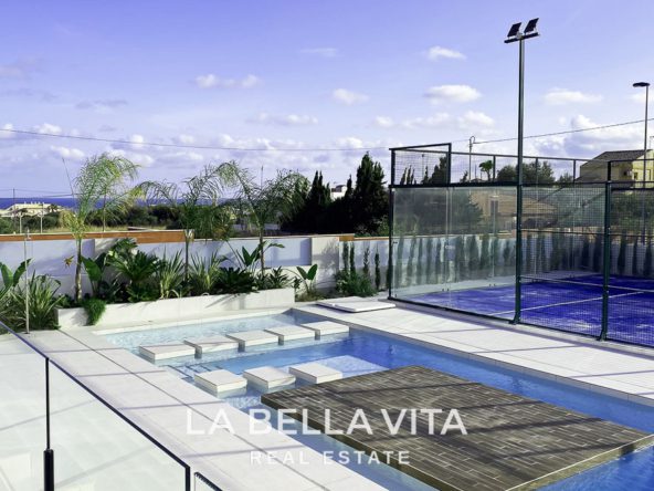 Luxury Villa with private paddle court and pool for sale in Torrevieja, Alicante