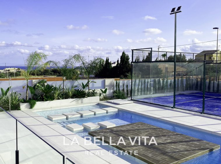 Luxury Villa with private paddle court and pool for sale in Torrevieja, Alicante
