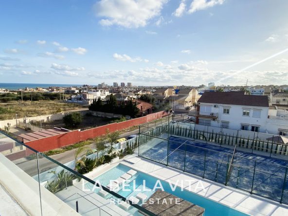 Luxury Villa with private paddle court and pool for sale in Torrevieja, Alicante