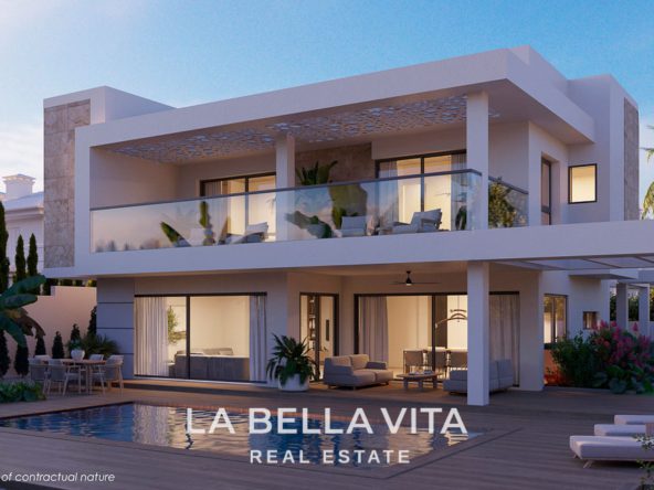 Modern Mediterranean Villa of new construction for sale in Ciudad Quesada, Alicante