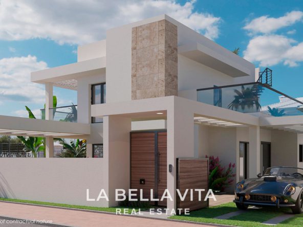 Modern Mediterranean Villa of new construction for sale in Ciudad Quesada, Alicante