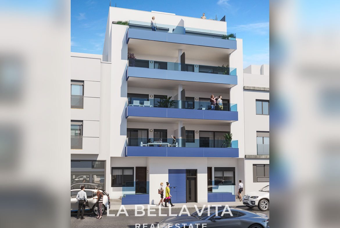 Modern New Build Apartments For Sale in the heart of Guardamar del Segura, Alicante