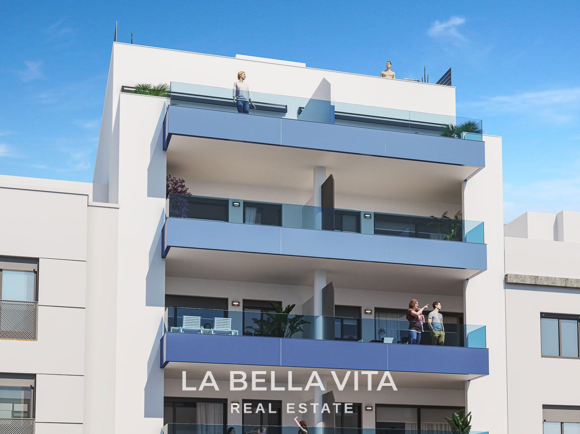Modern New Build Apartments For Sale in the heart of Guardamar del Segura, Alicante