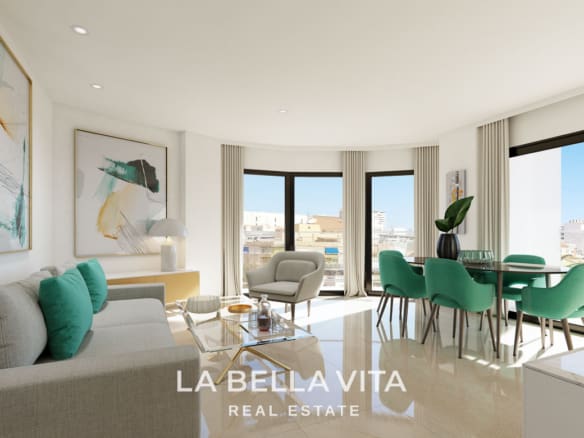 Modern New Build Apartments for sale in Alicante City, Spain