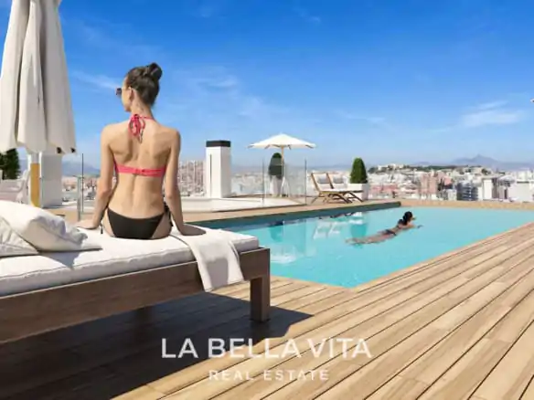 Modern New Build Apartments for sale in Alicante City, Spain