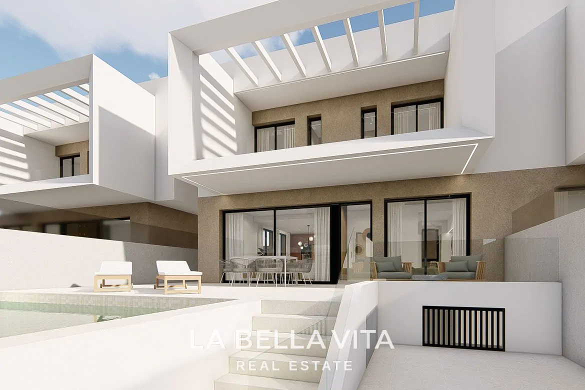 Modern New Build properties with private pool for sale in Dolores, Costa Blanca South, Spain
