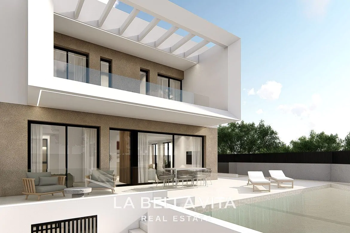 Modern New Build properties with private pool for sale in Dolores, Costa Blanca South, Spain