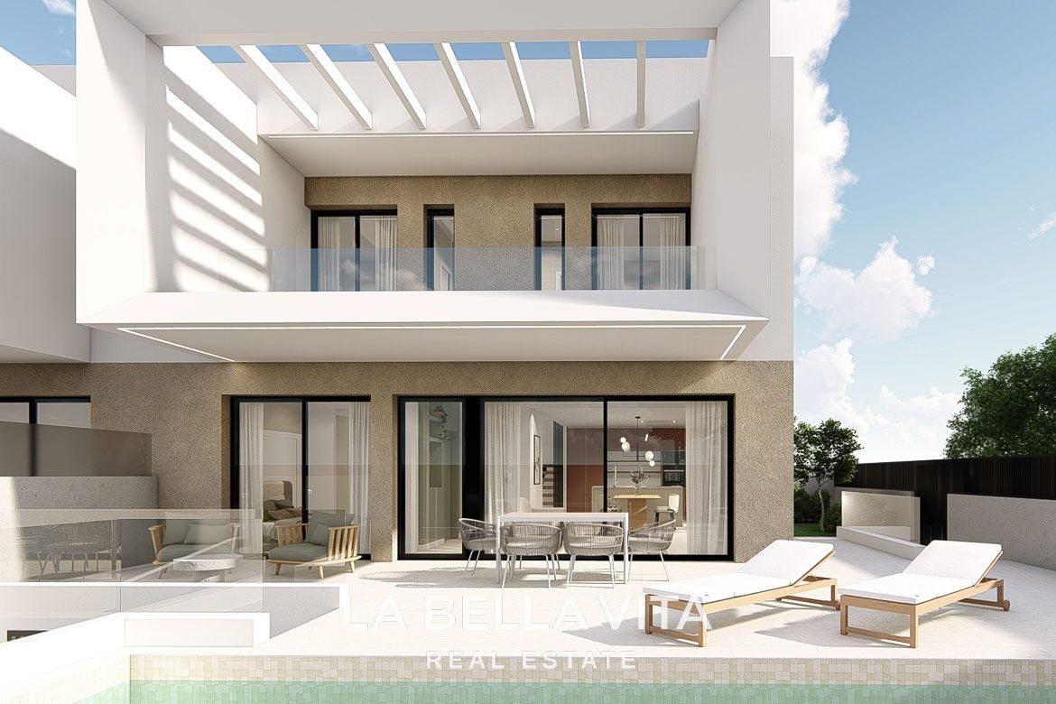 Modern New Build properties with private pool for sale in Dolores, Costa Blanca South, Spain
