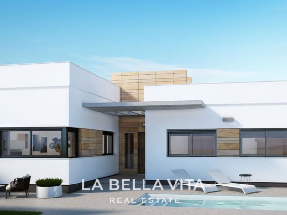 Modern Single Storey New Build Villas for sale in Torre-Pacheco, Murcia