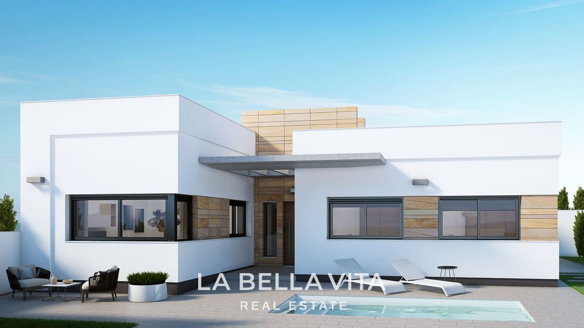 Modern Single Storey New Build Villas for sale in Torre-Pacheco, Murcia