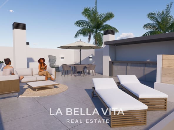 Modern Single Storey New Build Villas for sale in Torre-Pacheco, Murcia